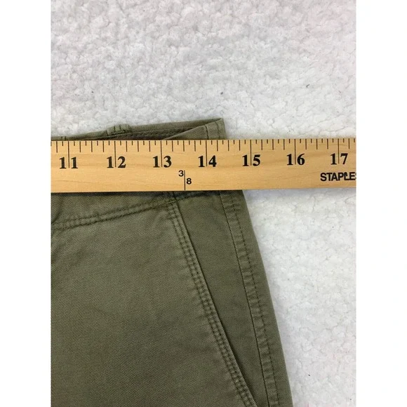 Banana Republic Women's Size 0 Olive Green Chino Pants 100% Cotton NWT - Picture 6 of 12